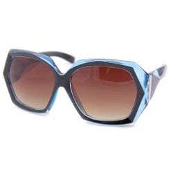 origami blue sunglasses