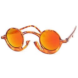 ORSON Demi/Fire Round Sunglasses