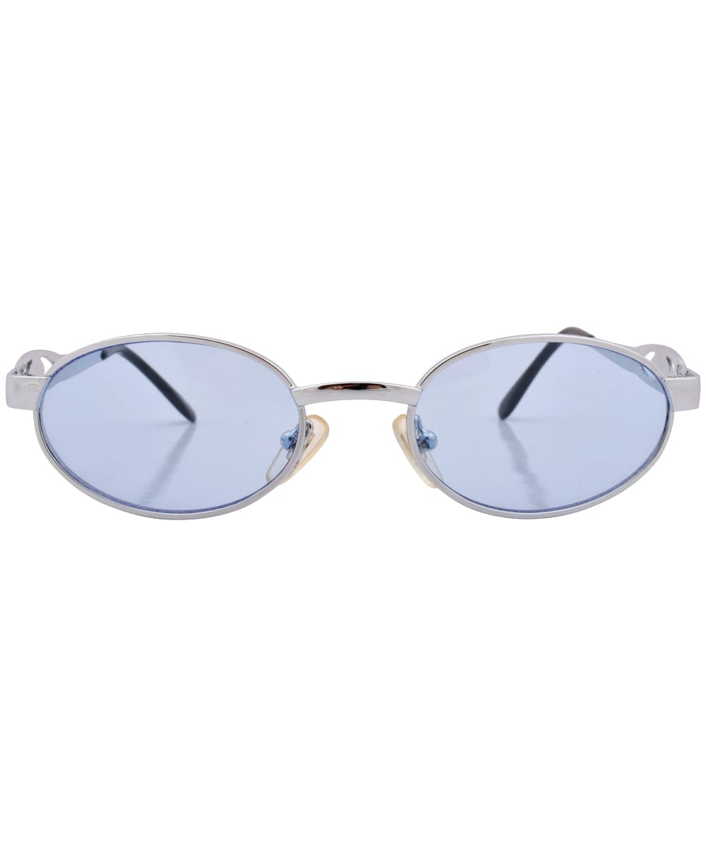overt blue silver sunglasses