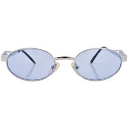 overt blue silver sunglasses