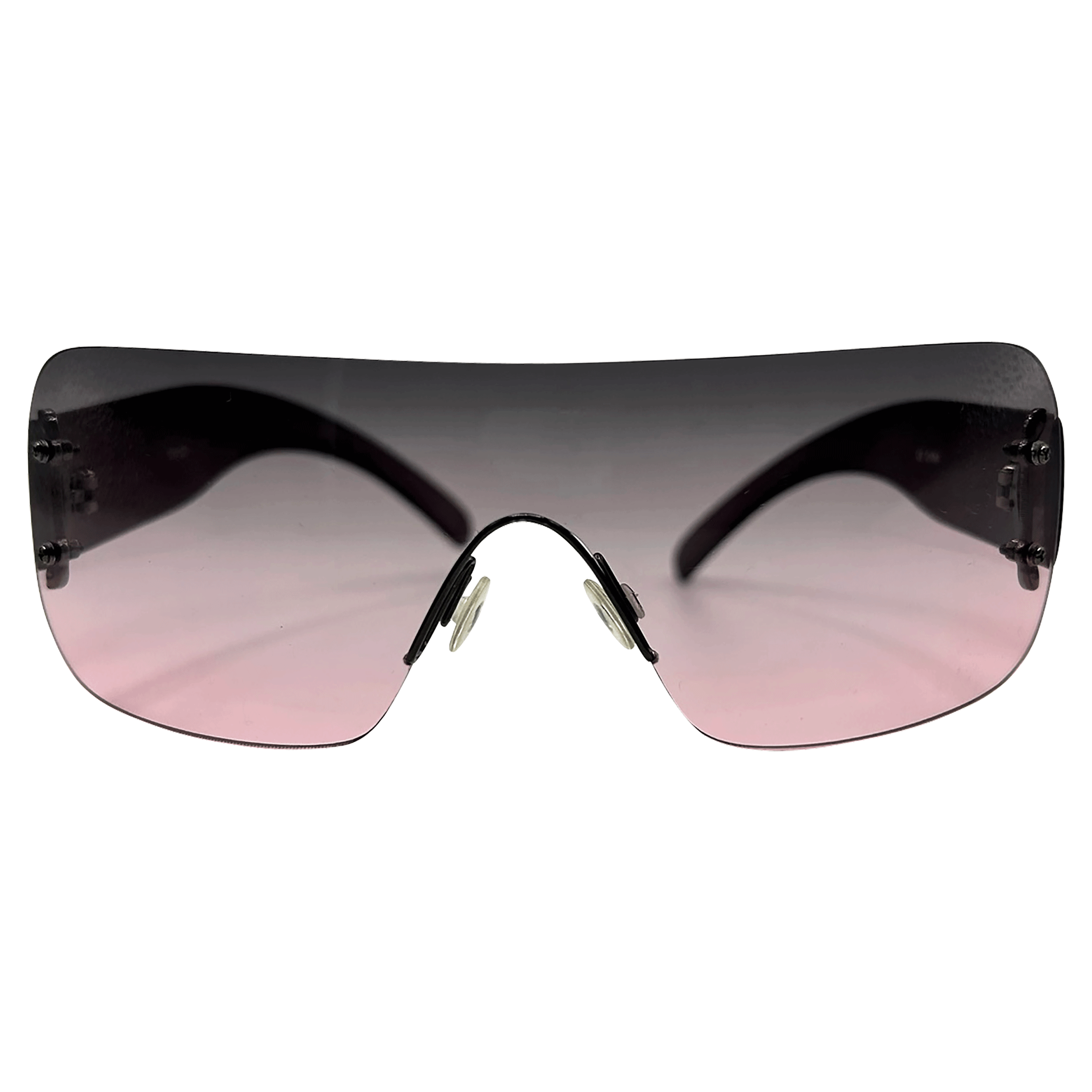 Shop CLANK tortoise vintage sports sunglasses for women
