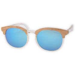 papier crystal gold blue sunglasses