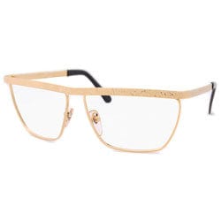 papillote gold clear sunglasses