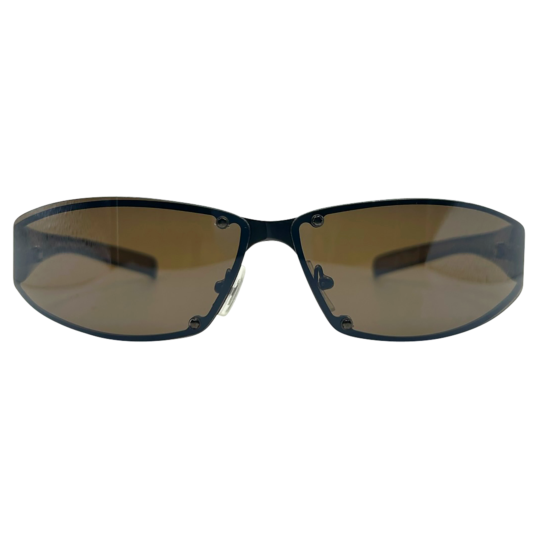 PAPYRUS Brown Sporty Wraparound Sunglasses