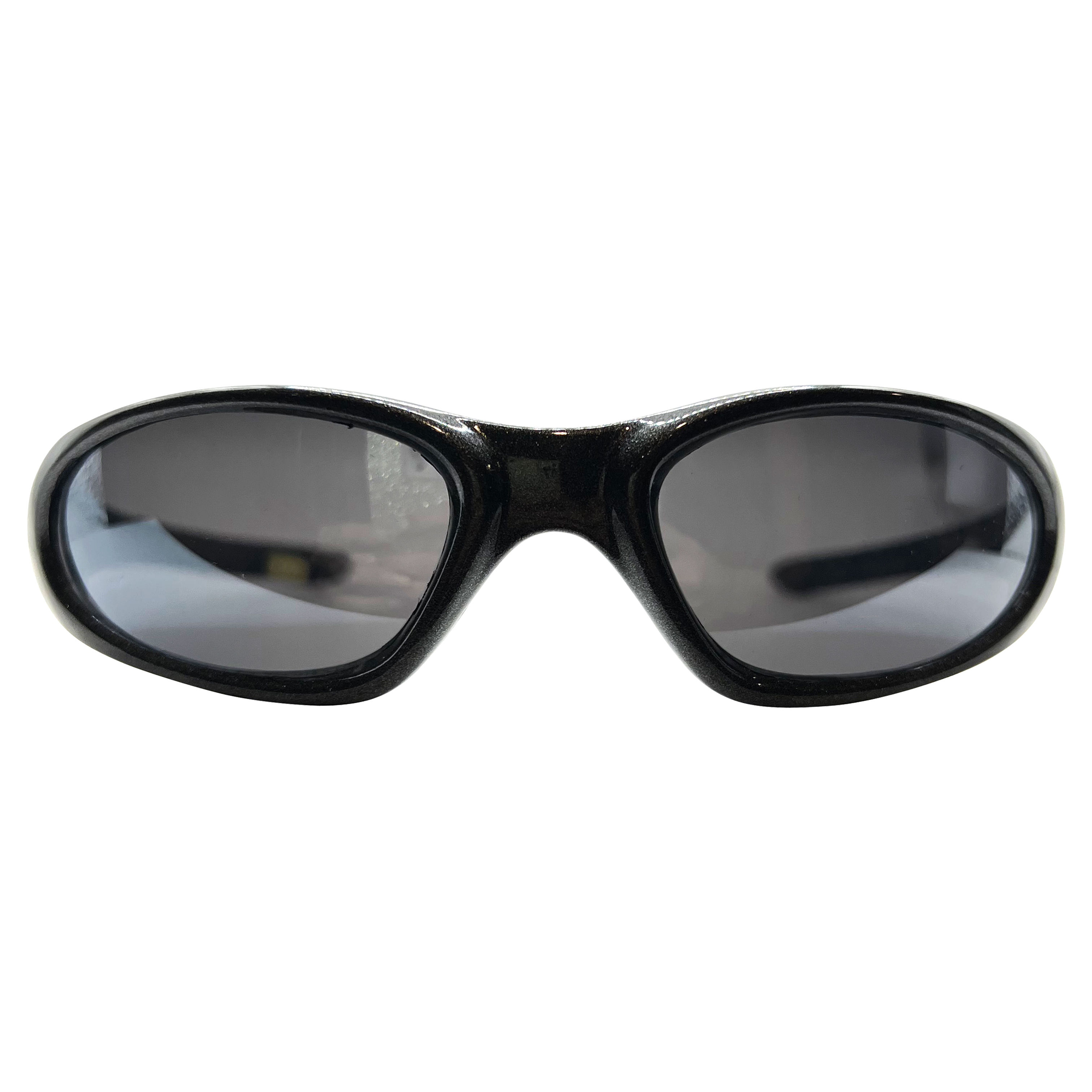 PAWPIN Metallic Gunmetal Sports Sunglasses