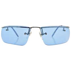 pecker blue sunglasses