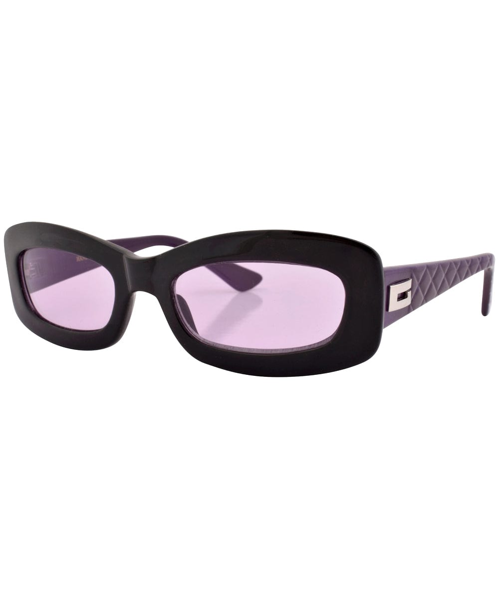 phoner black purple sunglasses