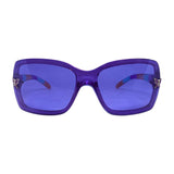 Kids ⭐️ PLAYA Purple Y2K Shield-Giant Vintage Eyewear