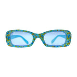 Kids ⭐️ POSIES Blue Flower/Blue Square-Giant Vintage Eyewear