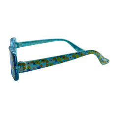 Kids ⭐️ POSIES Blue Flower/Blue Square-Giant Vintage Eyewear