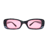 Kids ⭐️ POSIES Black Pink Flower/Pink Square-Giant Vintage Eyewear