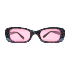 Kids ⭐️ POSIES Black Pink Flower/Pink Square-Giant Vintage Eyewear