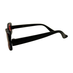 Kids ⭐️ POSIES Black Purple Flower/Red Square-Giant Vintage Eyewear