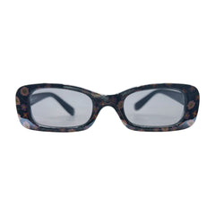 Kids ⭐️ POSIES Black Purple Flower/Super Dark Square-Giant Vintage Eyewear