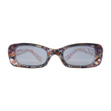 Kids ⭐️ POSIES Silver Purple Flower/Super Dark Square-Giant Vintage Eyewear