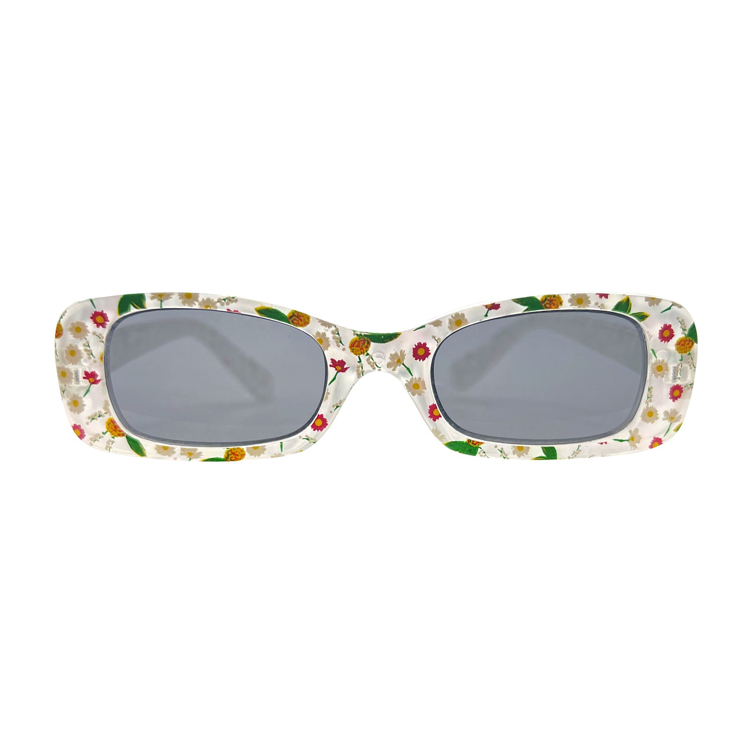 Kids ⭐️ POSIES Pearl Flower/Super Dark Square-Giant Vintage Eyewear