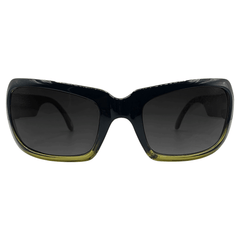 POSTINO Square Sports SunglassesBlack Green/Super Dark-Giant Vintage Eyewear
