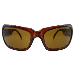 POSTINO Square Sports SunglassesJelly Brown-Giant Vintage Eyewear