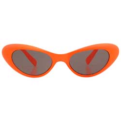 pow orange sunglasses