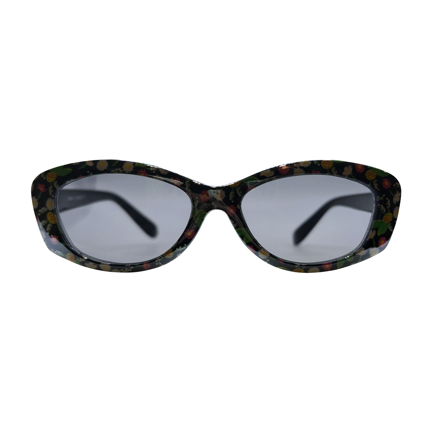 Kids ⭐️ PRINCESS Black Leaves/Super Dark Square-Giant Vintage Eyewear