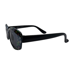 Kids ⭐️ PRINCESS Black Leaves/Super Dark Square-Giant Vintage Eyewear