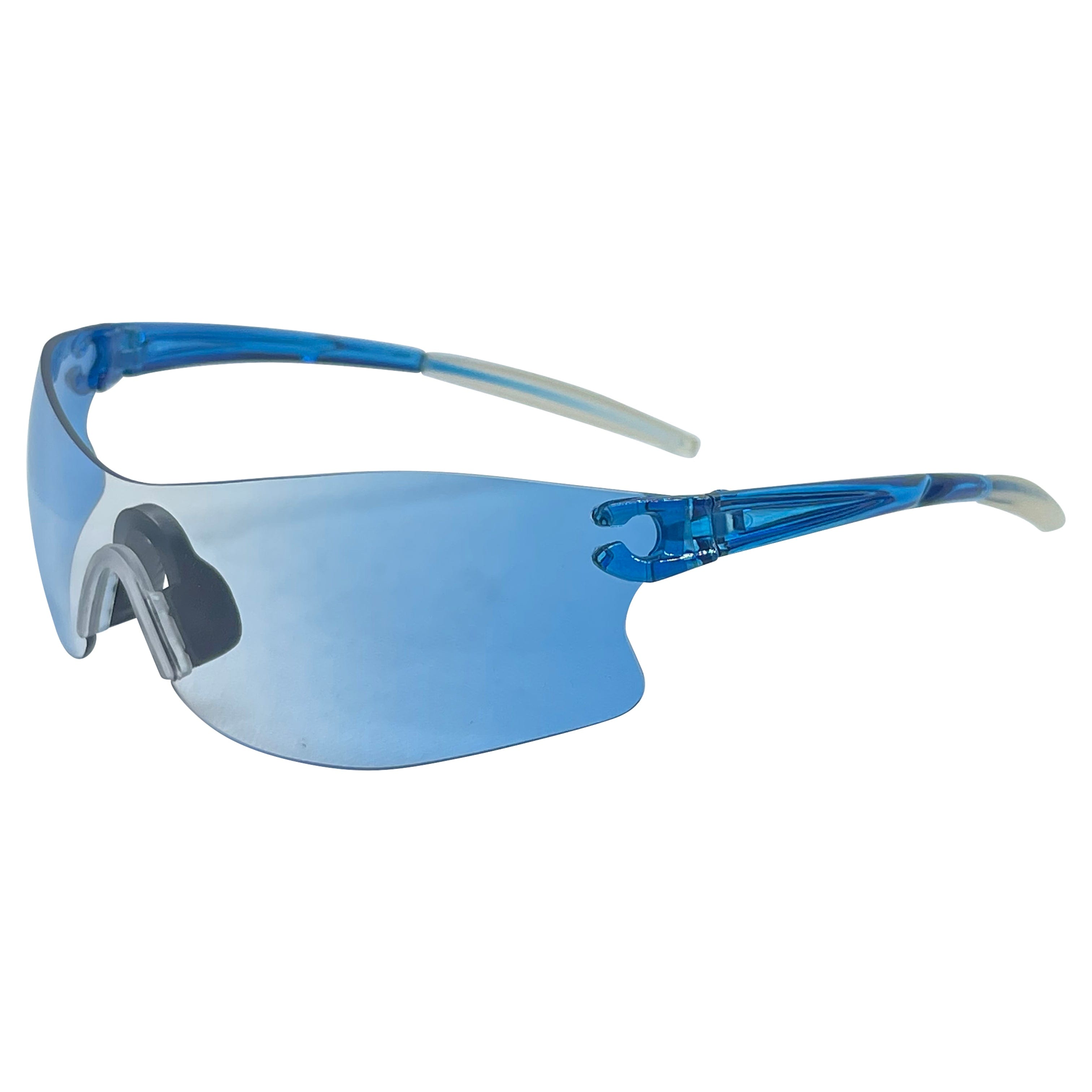 PUMA Blue Sporty Shield Sunglasses *As Seen On: Chloe Bailey*
