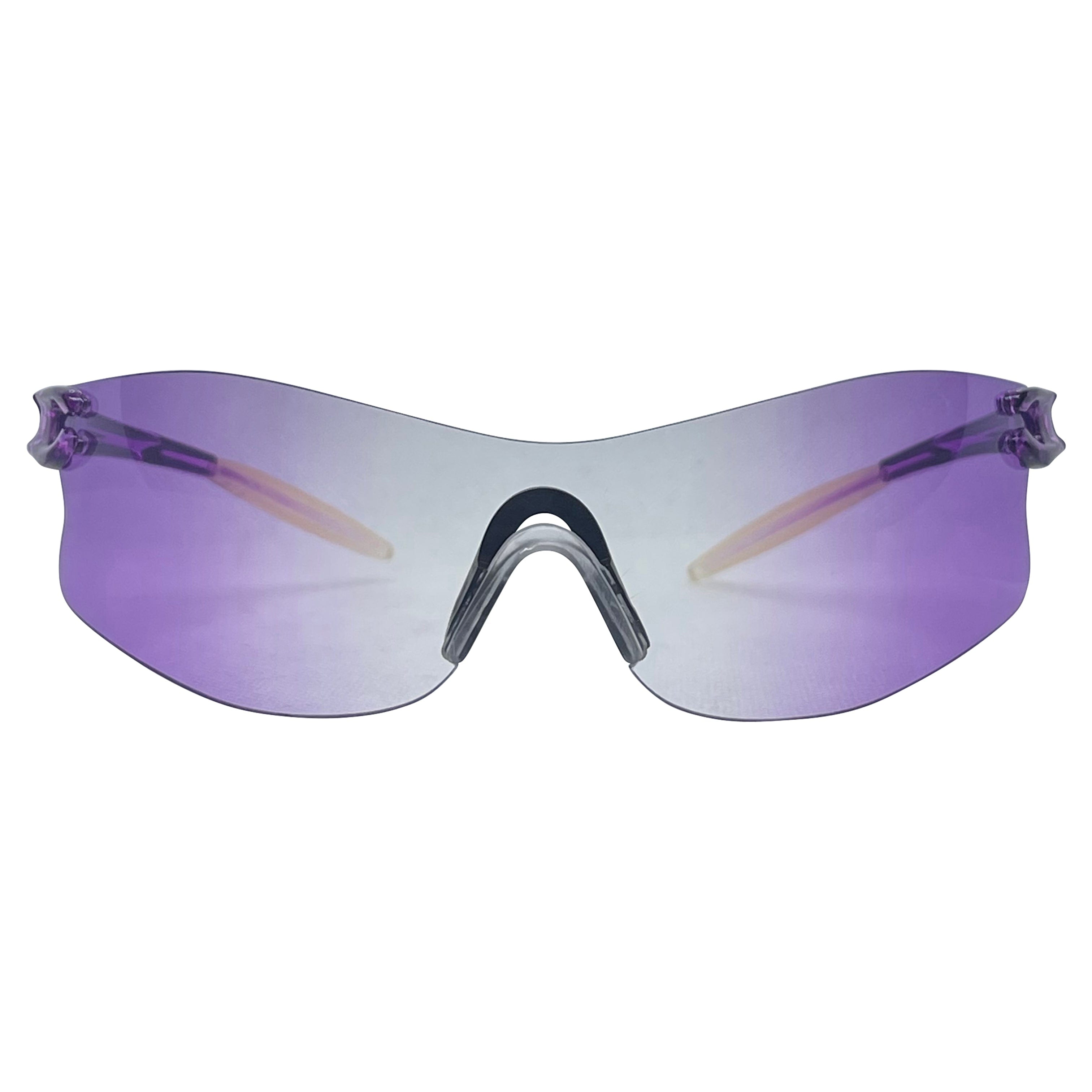 PUMA Purple Sporty Shield Sunglasses * As Seen On: Vanessa Hudgens*