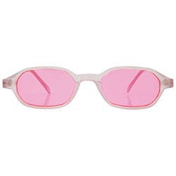 punchy frost pink sunglasses