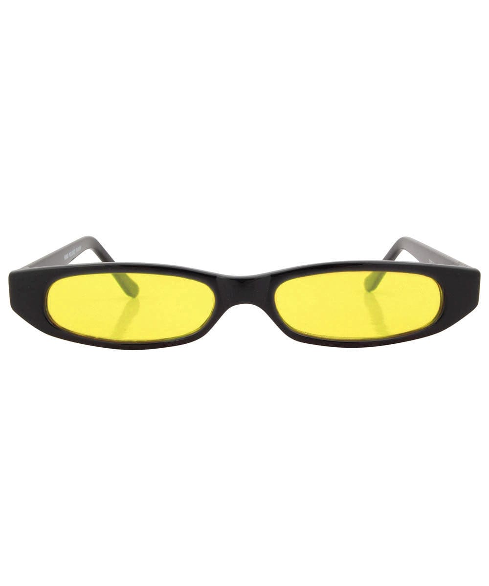 qats black yellow sunglasses