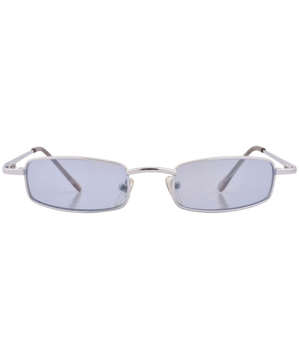 raddy silver blue sunglasses