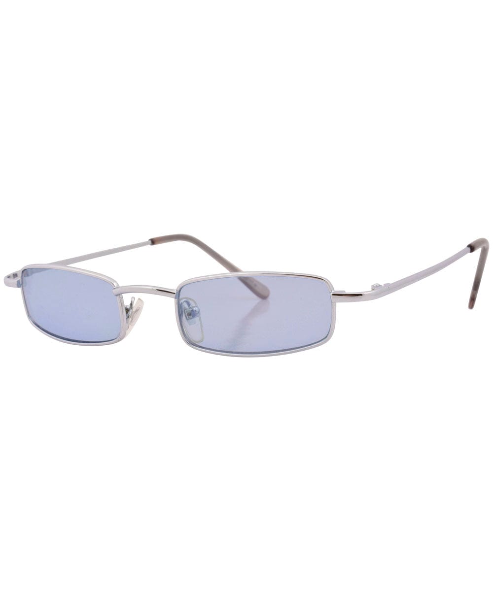 raddy silver blue sunglasses