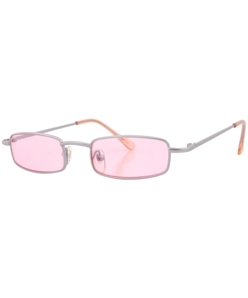 raddy silver pink sunglasses