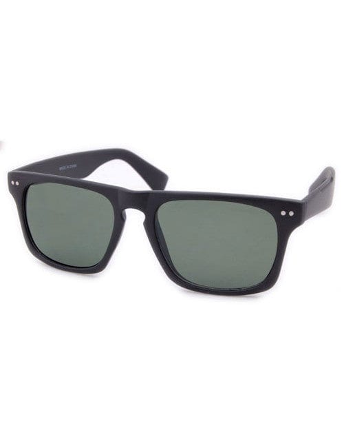 reagan matte black sunglasses