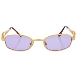 revert purple gold sunglasses