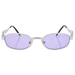 revert purple silver sunglasses
