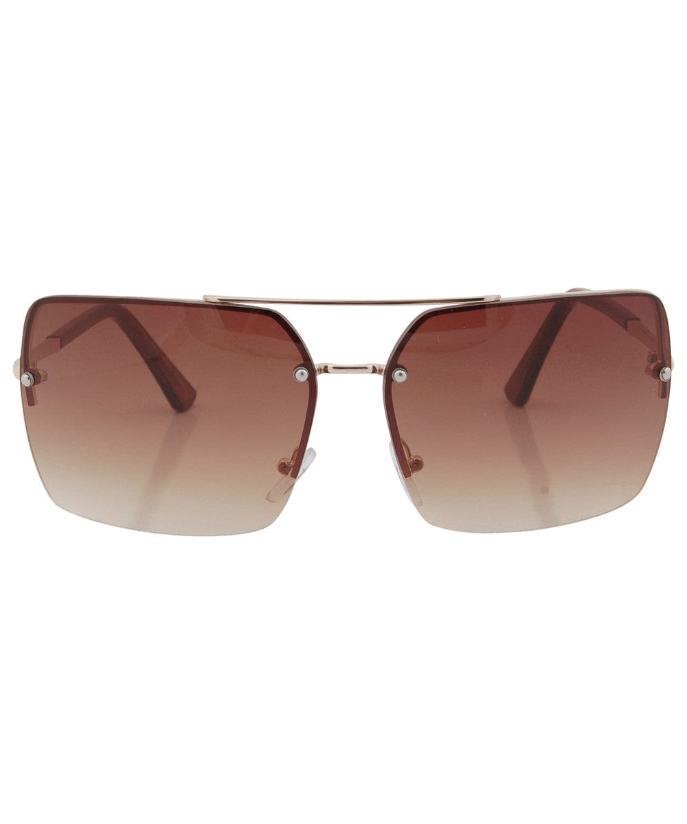 ripper brown sunglasses