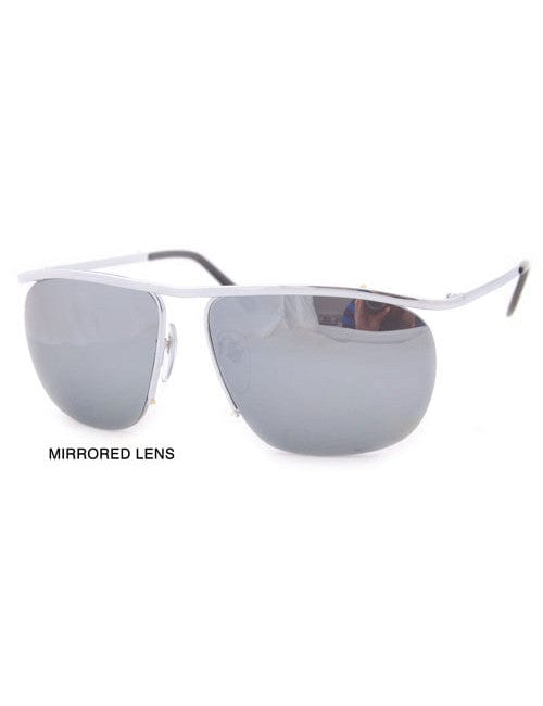 robbers silver sunglasses
