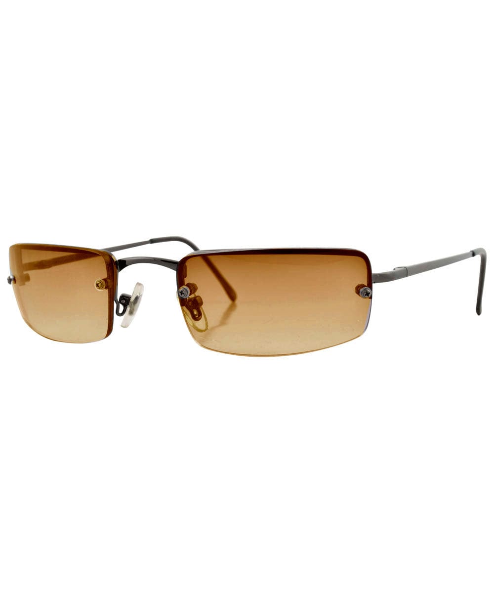 ruling brown sunglasses