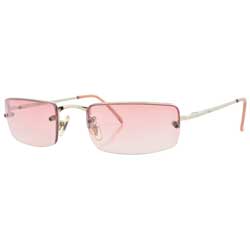 ruling silver pink sunglasses