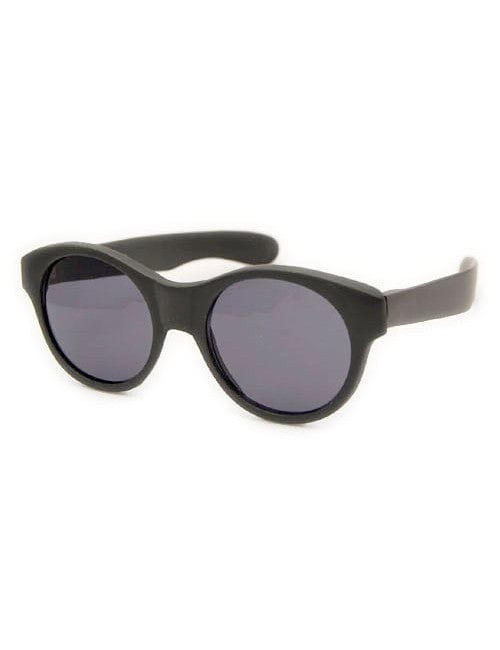 swing matte black sunglasses