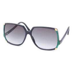 scrumptious black green sunglasses