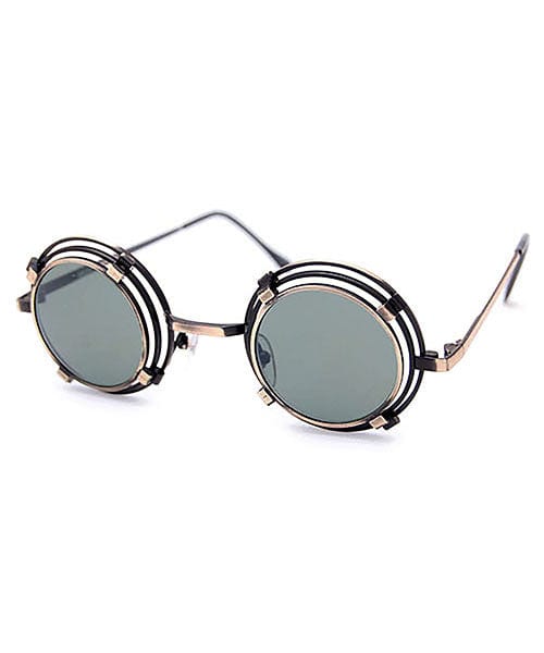 sheldon brass sunglasses