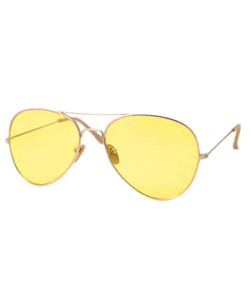 shooter gold sunglasses