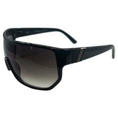 SHREDDED Shield SunglassesBlack-Giant Vintage Eyewear
