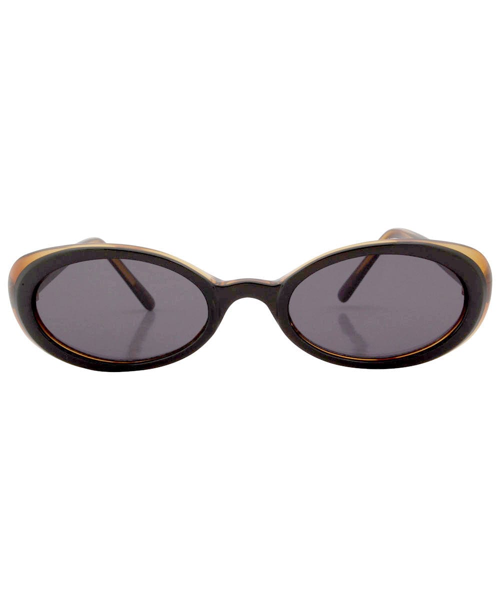 skunk black amber sunglasses