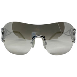 SNAKEY SNAKE Flash Rimless Shield Sunglasses