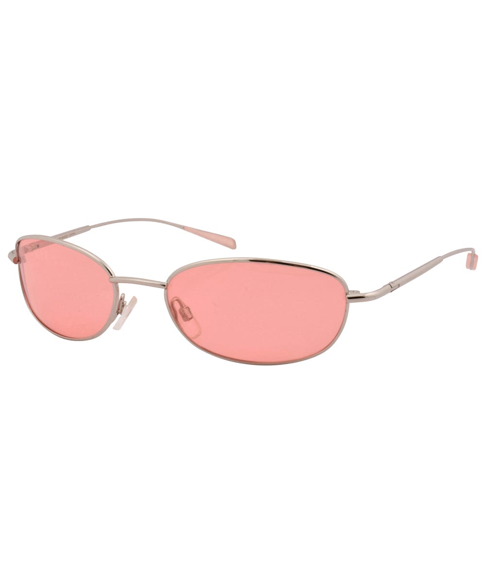 solarize pink silver sunglasses