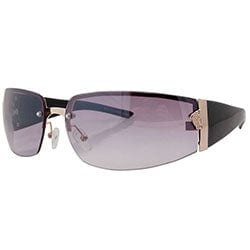 SOLSTICE Black/Smoke Rimless Sunglasses