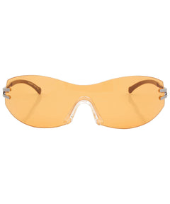 rimless sunglasses