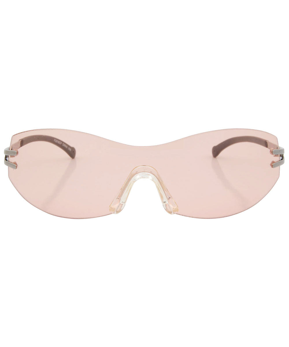 rimless sunglasses